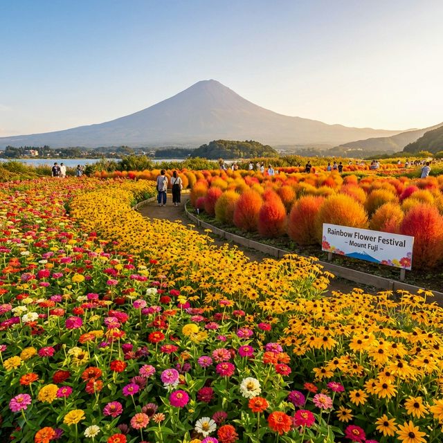 Rainbow Flower Festival Tour | Japan Private Car Tours